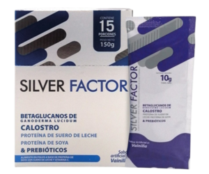 Silver Factor – Inmunoactivador Natural con Calostro y Betaglucanos | 15 Sachets