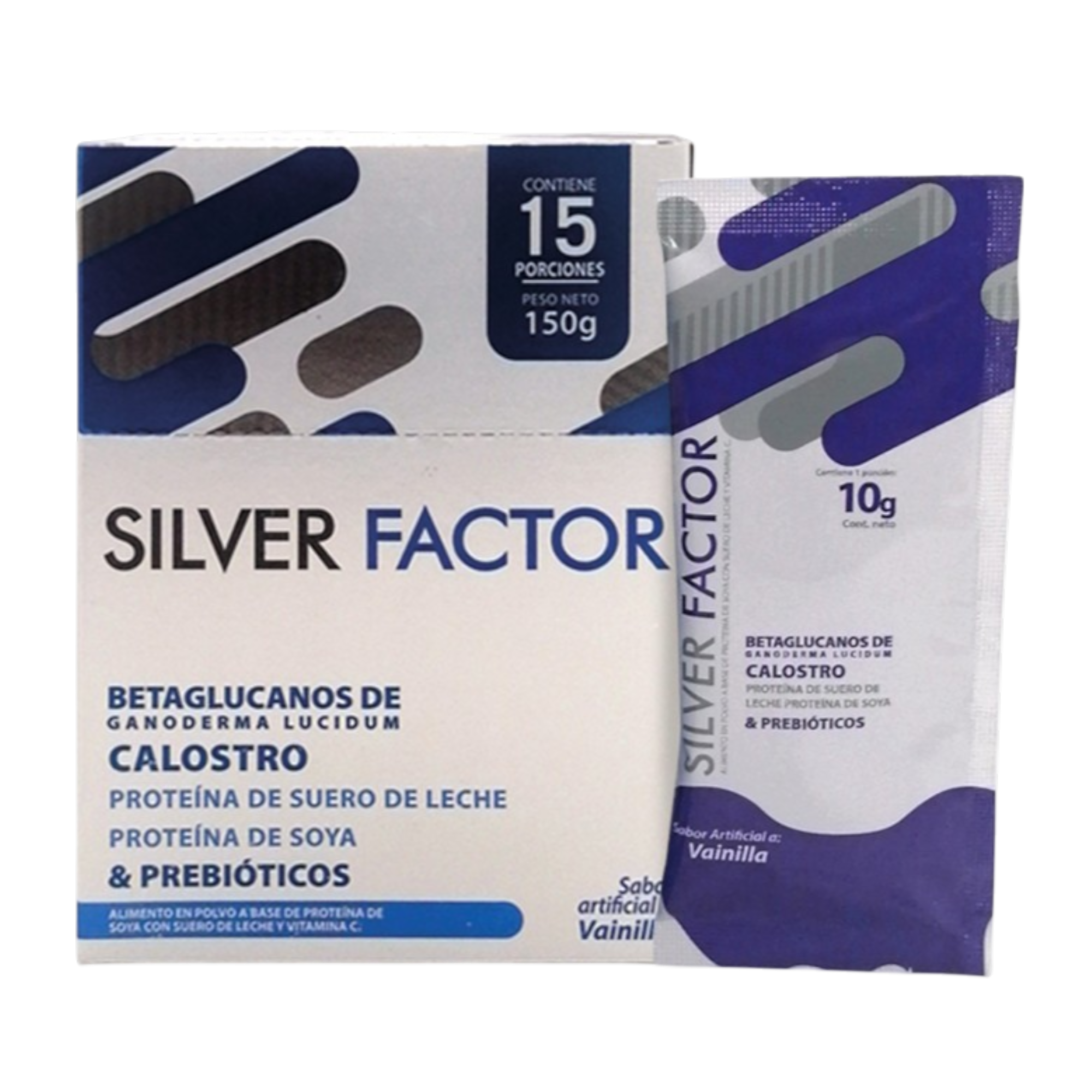 Silver Factor – Inmunoactivador Natural con Calostro y Betaglucanos | 15 Sachets