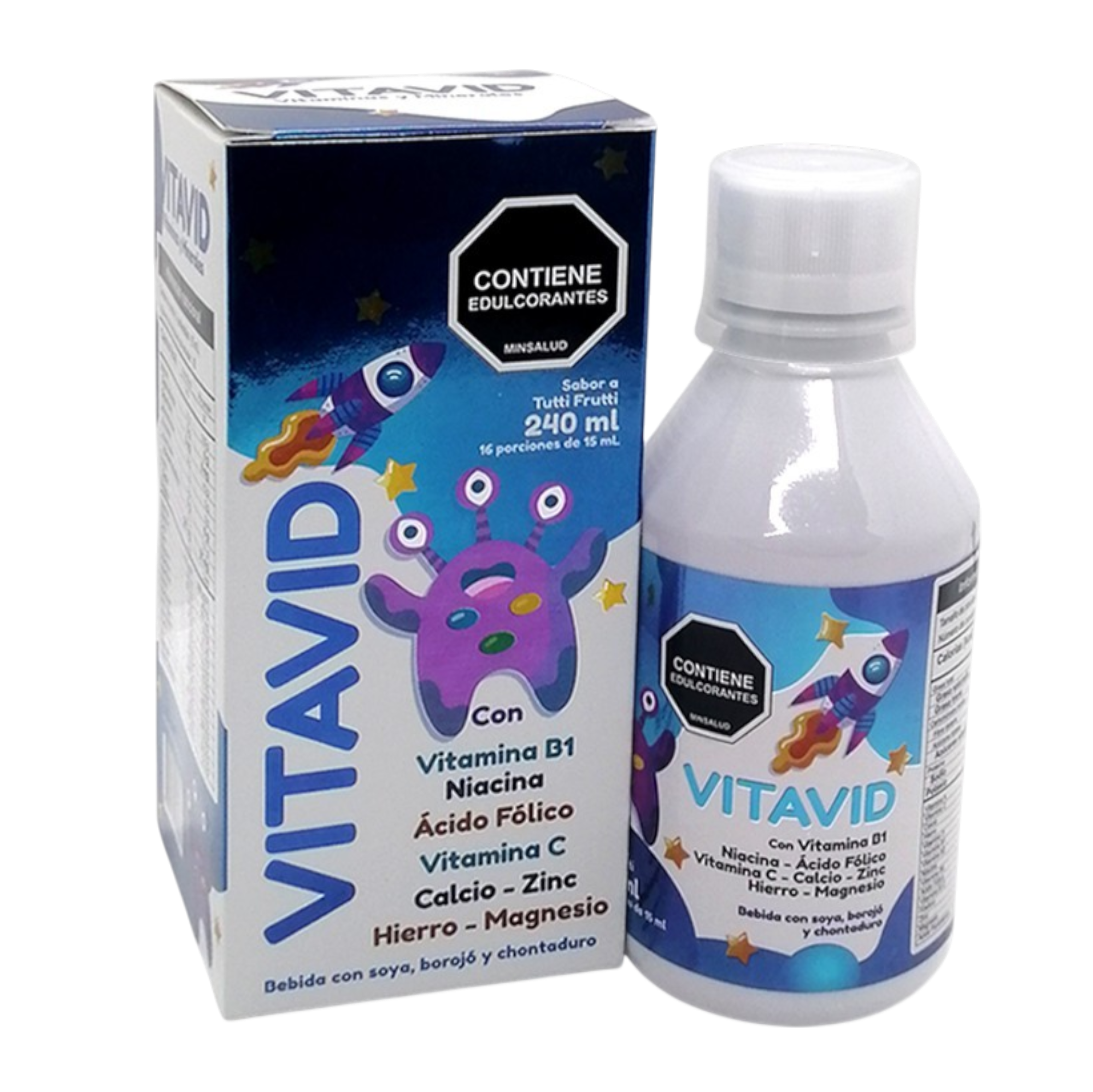 Vitavid Jarabe Niños – Multivitamínico Infantil | 240 ml